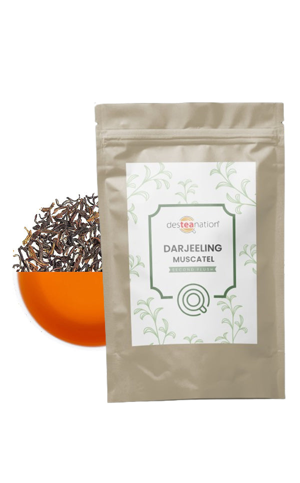 Ready to Fry Mutton Cocktail Samosa (15 pcs) With Darjeeling Muscatel Second Flush (Desteanation ) (100g)