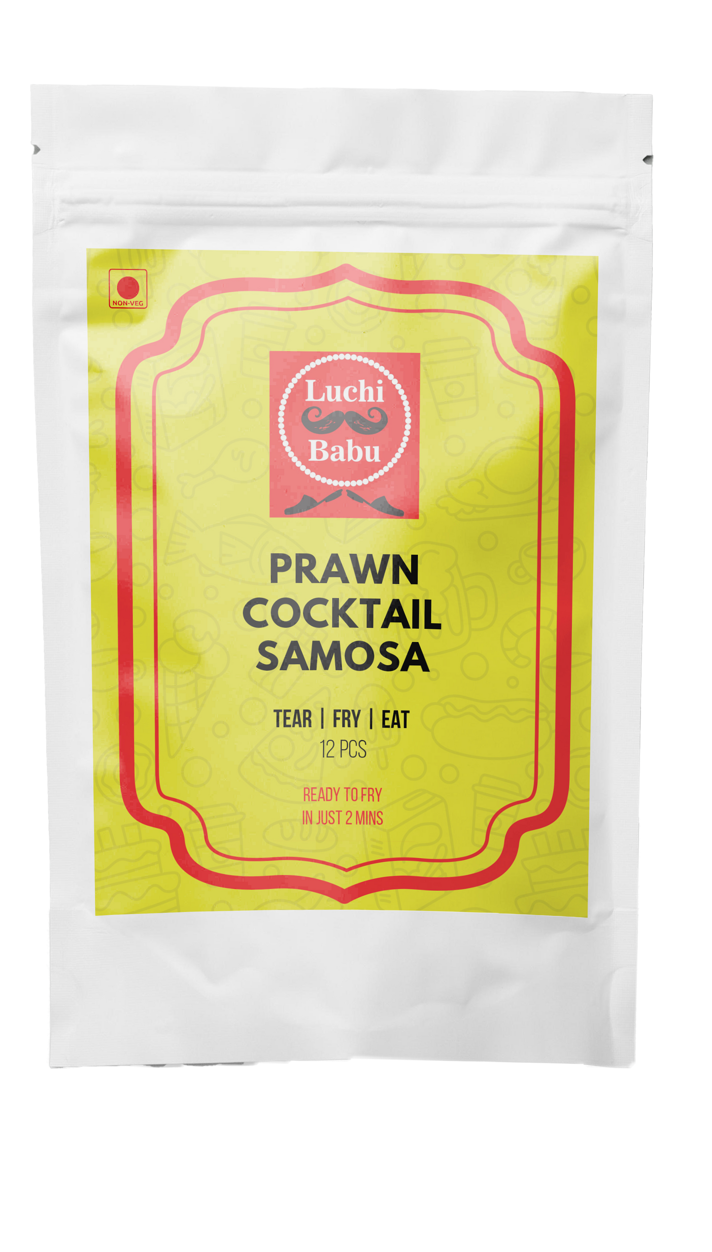 Ready to Fry Prawn Cocktail Samosa (15 pcs) CURRENTLY ONLY FOR WEST BENGAL