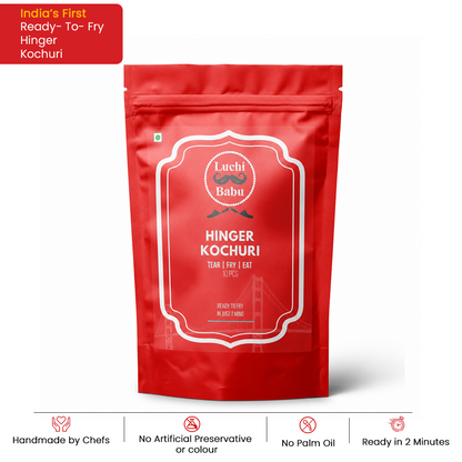 Ready to Fry Hing Kochuri ( 10 pcs )