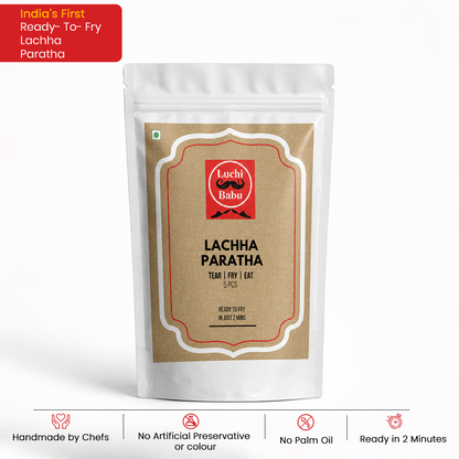 Ready to Fry Lachha Paratha ( 5pcs )