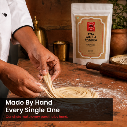 Ready to Fry Atta Lachha Paratha ( 5pcs )