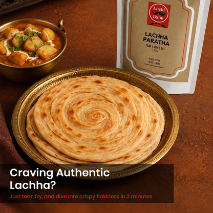 Ready to Fry Lachha Paratha ( 5pcs )