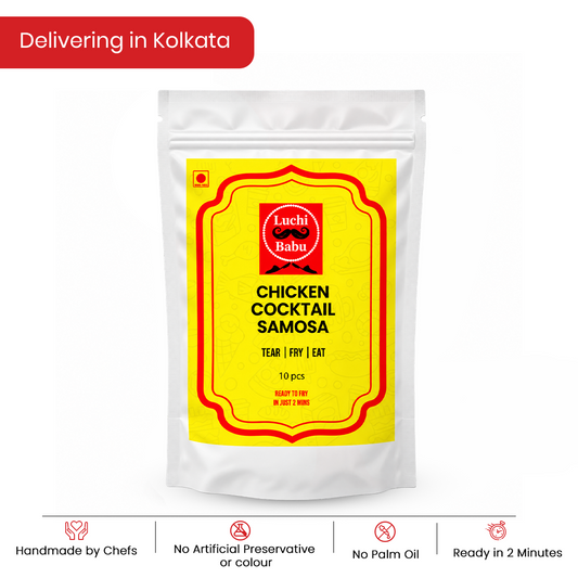 Ready to Fry Chicken Cocktail Samosa (10 pcs)