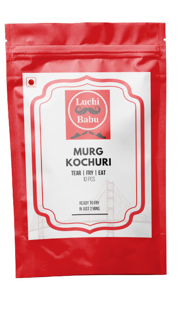 Ready to Fry Chicken Kochuri (10pcs) With Ready to Cook Dum Masala (250 gms)