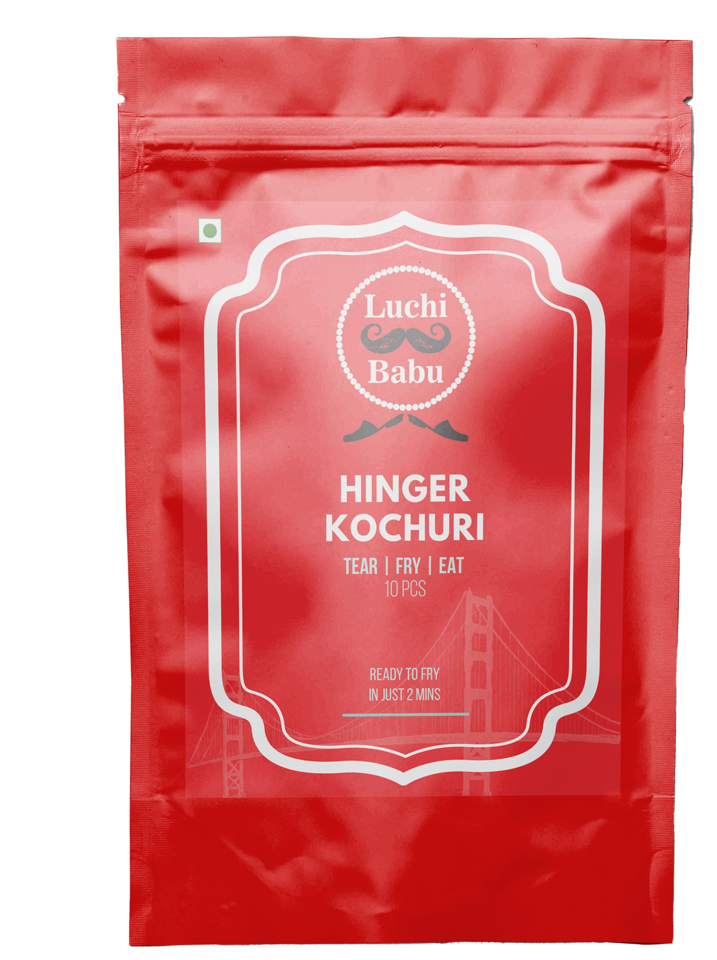 Ready to Fry Hing Kochuri (10pcs) With Sample Pack Tea