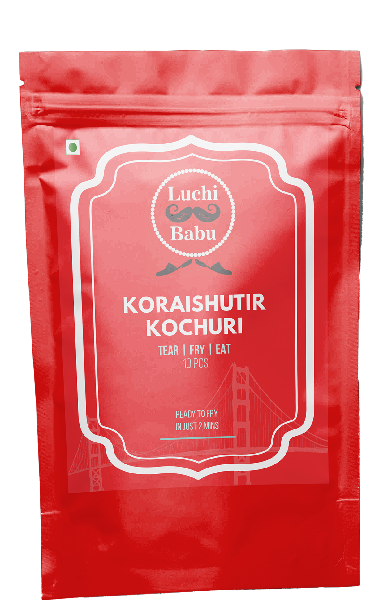 Ready to Fry Koraishutir Kochuri  (10pcs) With Ready to Cook Niramish Masala (250 gms)