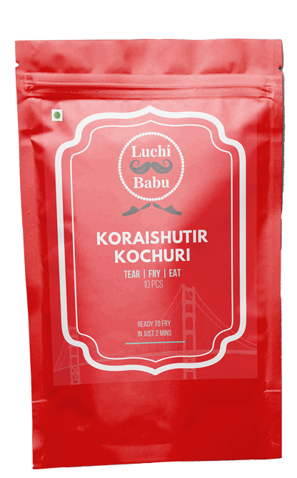 Ready to Fry Koraishutir Kochuri  (10pcs) With Ready to Cook Niramish Masala (250 gms)