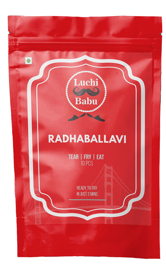 Ready to Fry Radhaballavi ( 10 pcs )