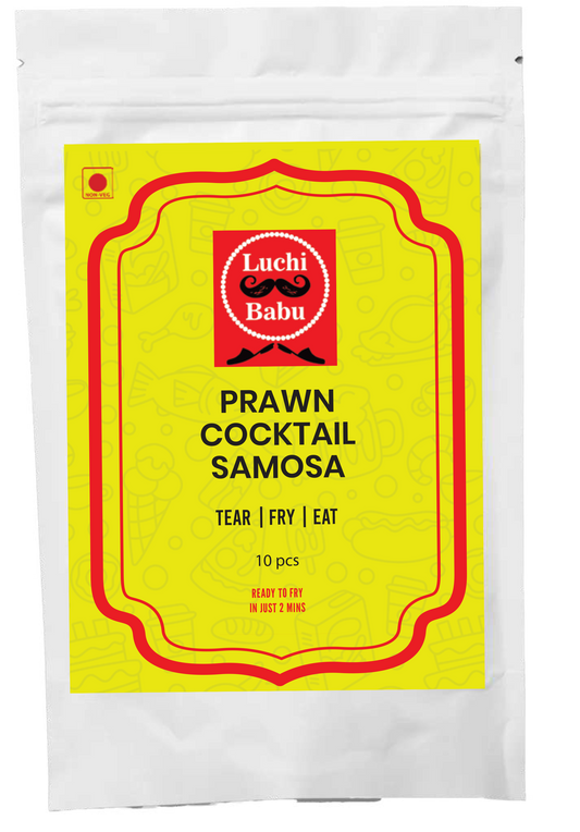 Ready to Fry Prawn Cocktail Samosa (10 pcs) [ ONLY IN WEST BENGAL ]
