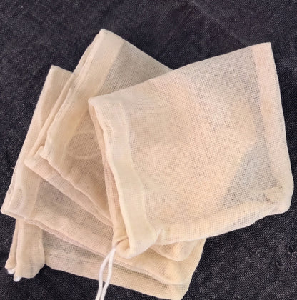 Muslin Cloth Handcrafted Tea Bag (100 Pieces)
