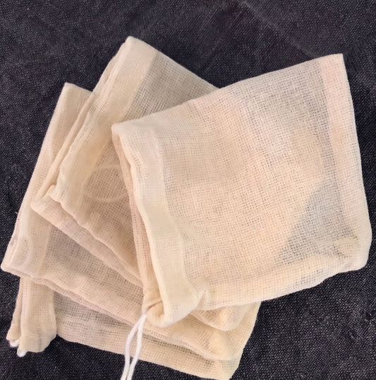 Muslin Cloth Handcrafted Tea Bag (100 Pieces)
