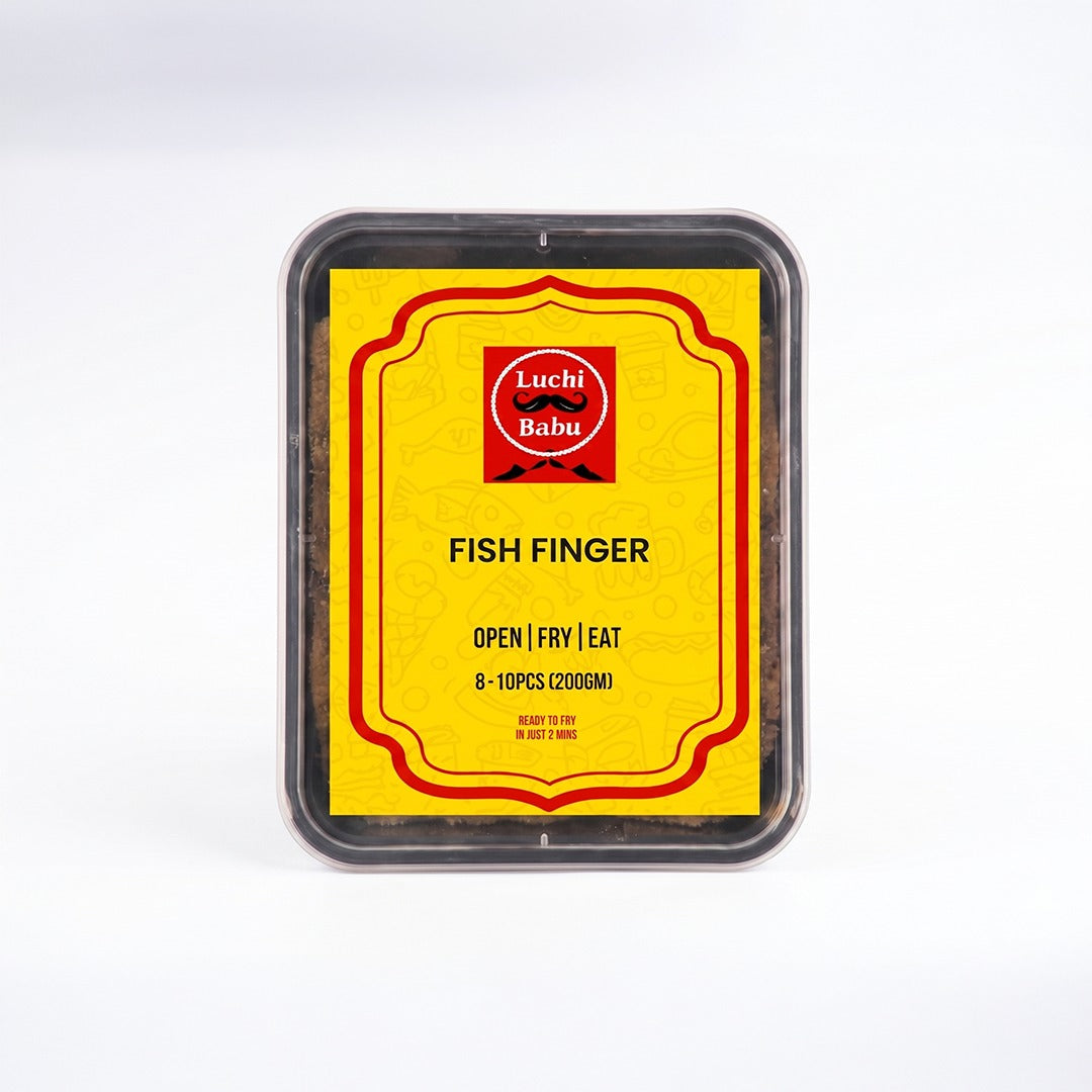 Ready to fry Fish Finger - Kolkata Bhetki | (8-10 pcs, 200g,) ONLY IN WEST BENGAL