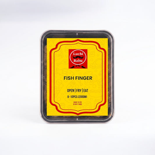Ready to fry Fish Finger - Kolkata Bhetki | (8-10 pcs, 200g,)