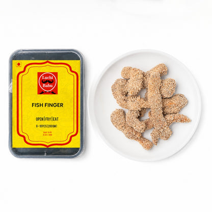 Ready to fry Fish Finger - Kolkata Bhetki | (8-10 pcs, 200g,) ONLY IN WEST BENGAL