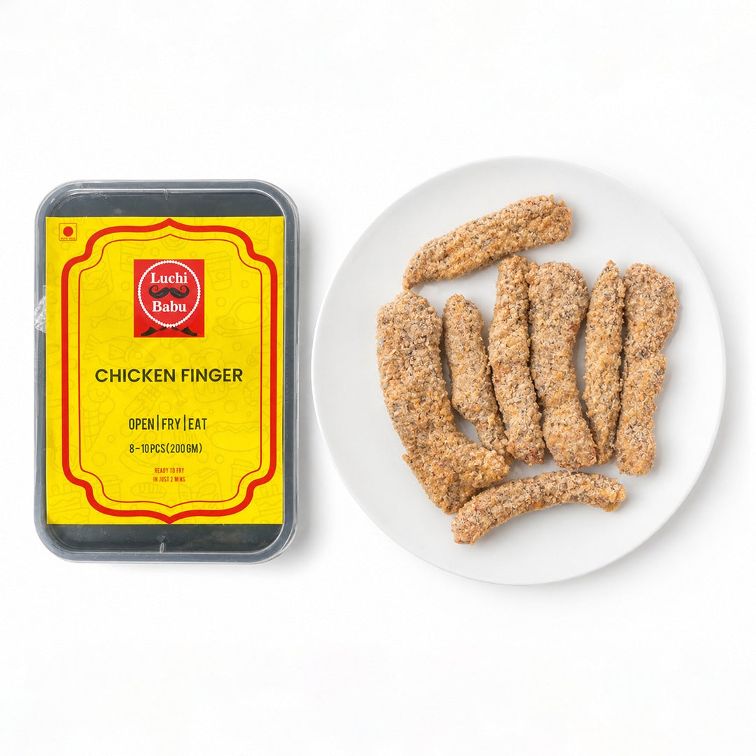 Ready to fry Chicken Finger | (8-10 pcs, 200g) ONLY IN WEST BENGAL