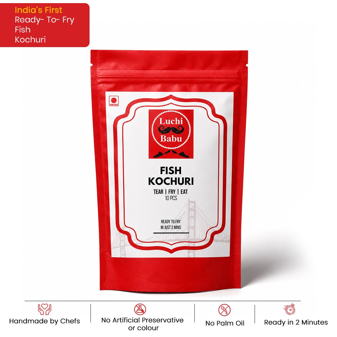 Ready to Fry Fish Kochuri ( 10 pcs )
